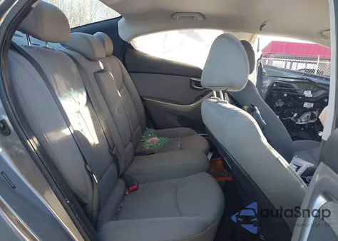 2013 Hyundai Elantra Gls from USA, damaged, VIN 5NPDH4AE3DH165934